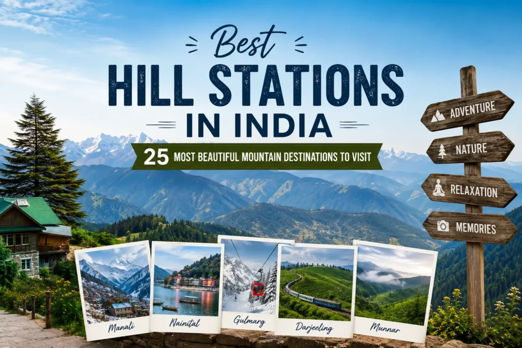 Best Hill Stations in India: 25 Most Beautiful Places to Visit