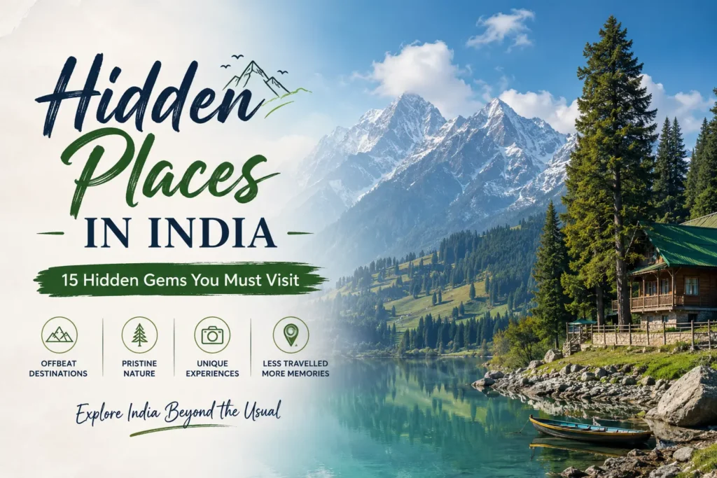 Hidden Places in India 15 Hidden Gems You Must Visit