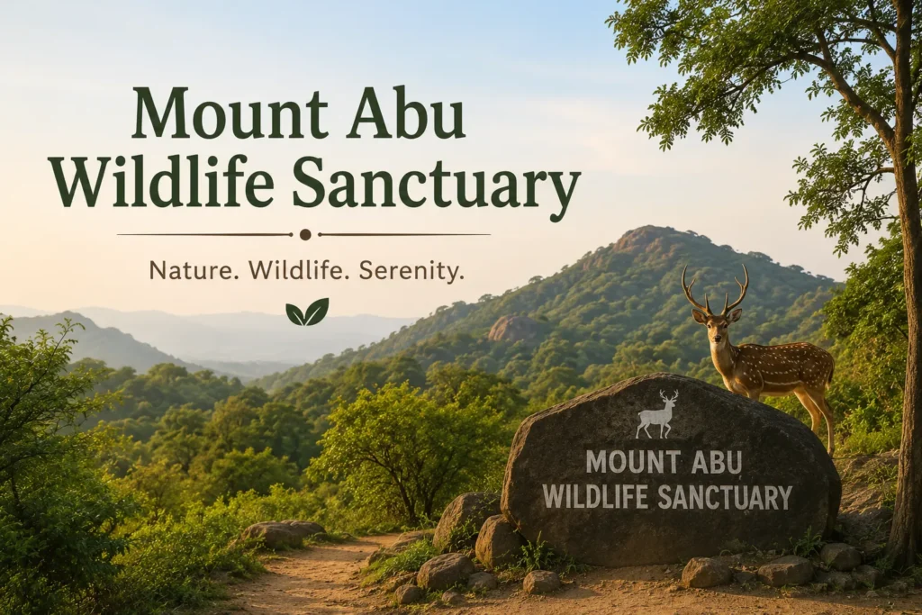 Natural landscape of Mount Abu Wildlife Sanctuary known for rich biodiversity