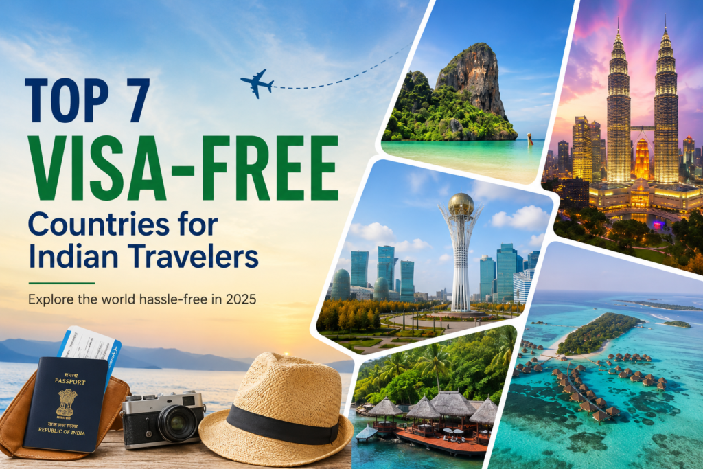 Best Visa-Free Countries for Indians
