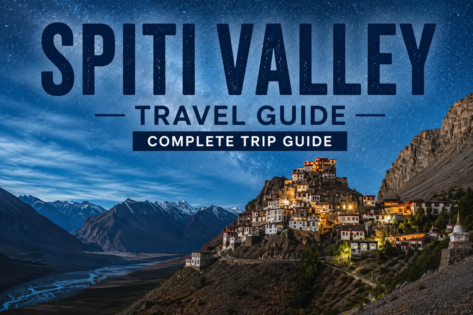 Spiti Valley Travel Guide: Complete Trip Guide