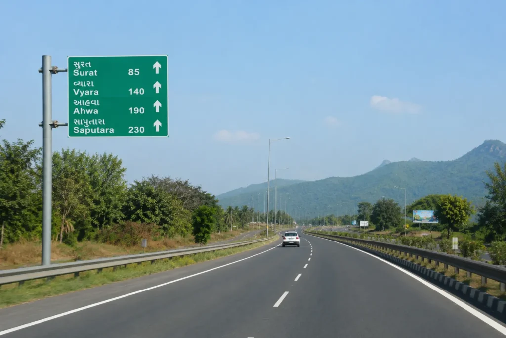Bharuch to Saputara Road