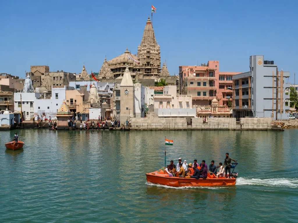 Gomti Ghat in Dwarka Gujarat