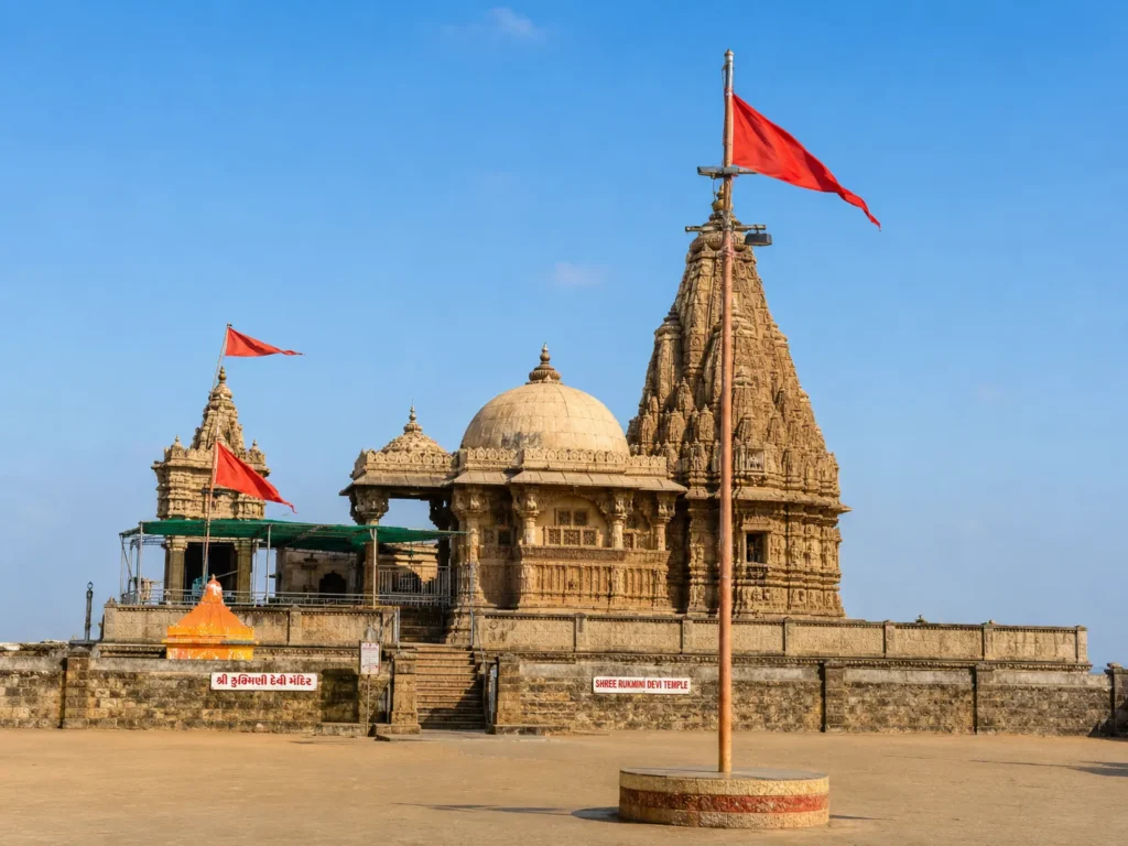 Rukmini Devi Temple in Dwarka Gujarat