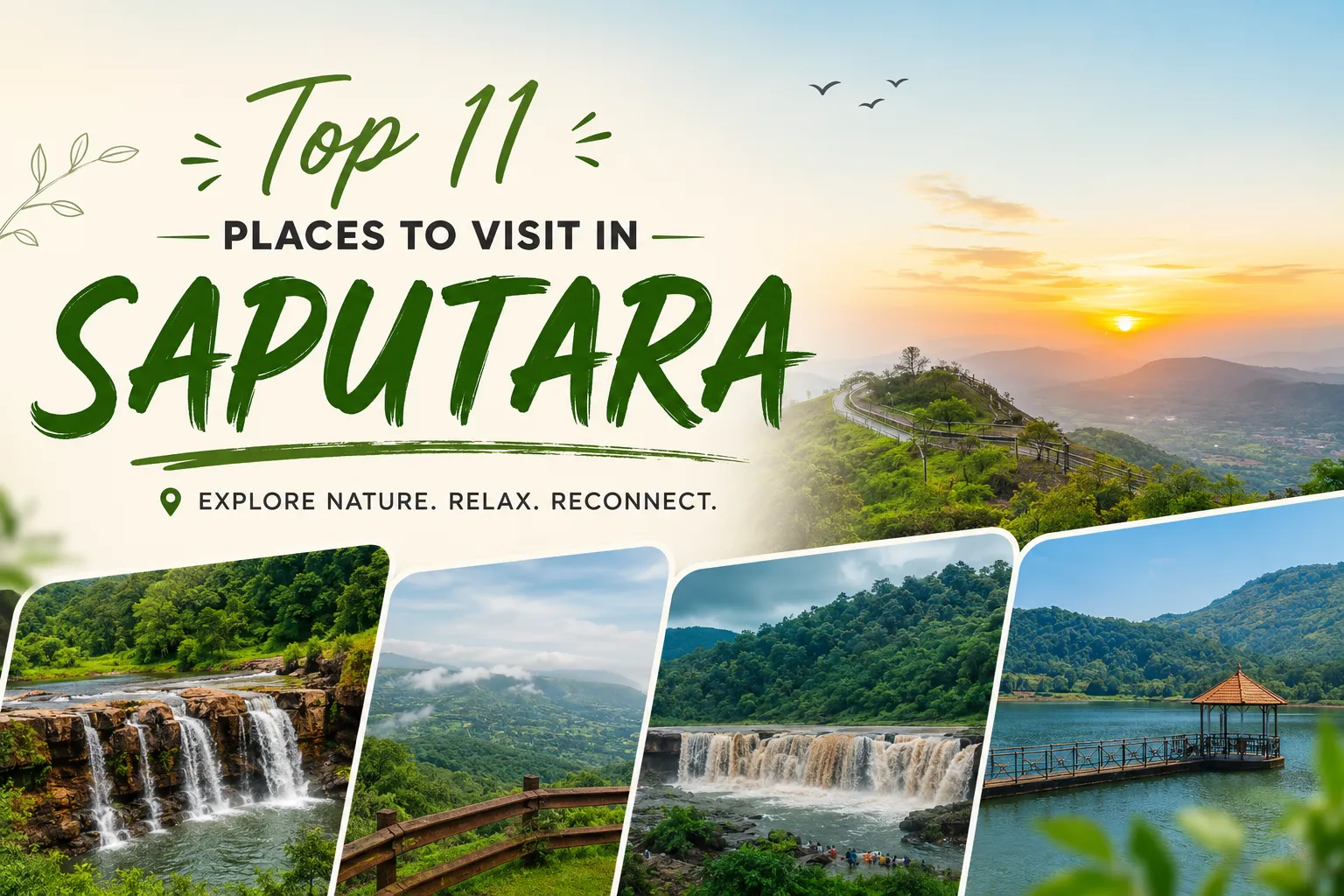 Top 11 Places to Visit in Saputara