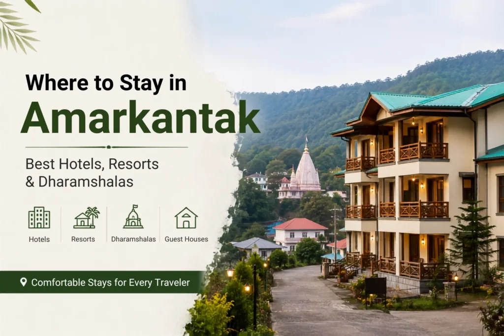 Where to Stay in Amarkantak: Best Hotels, Resorts & Dharamshalas