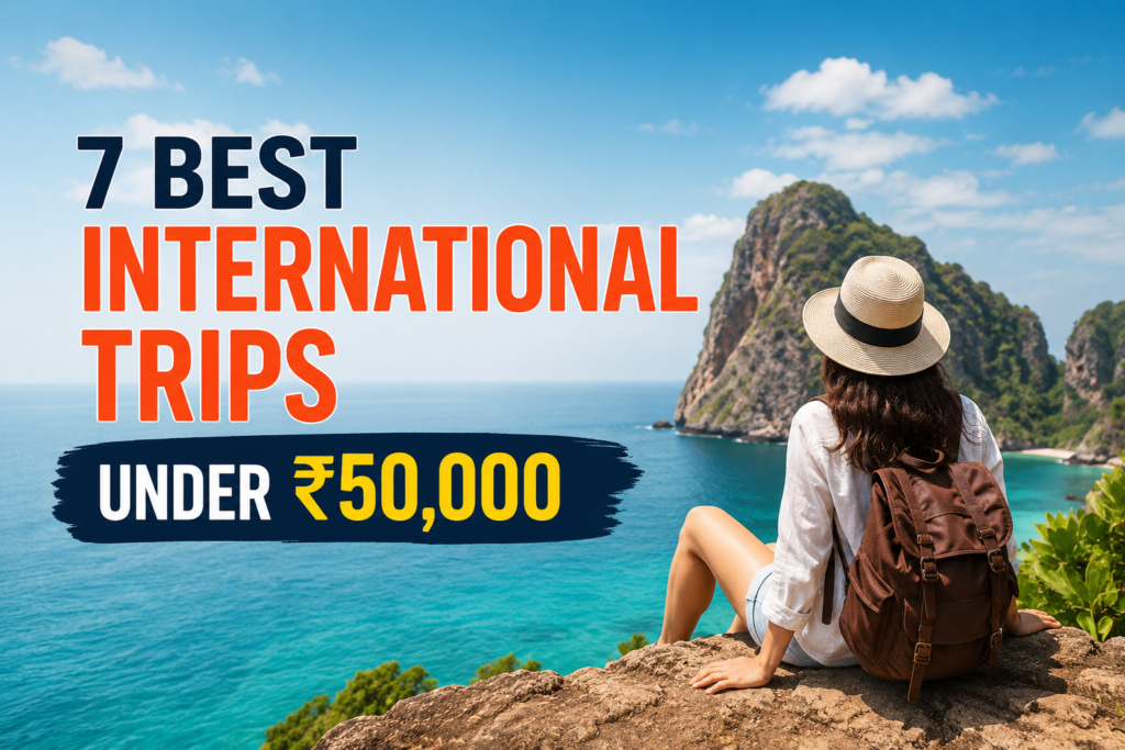 7 Best International Trips Under ₹50,000