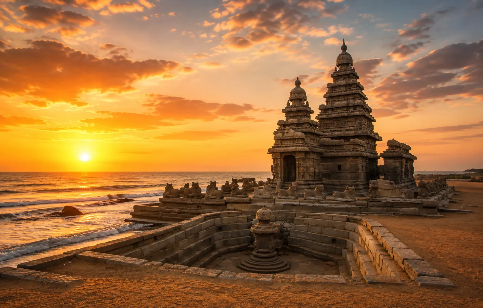 Shore Temple Mahabalipuram