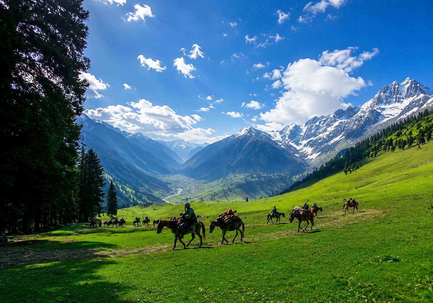 Sonamarg mountain landscape