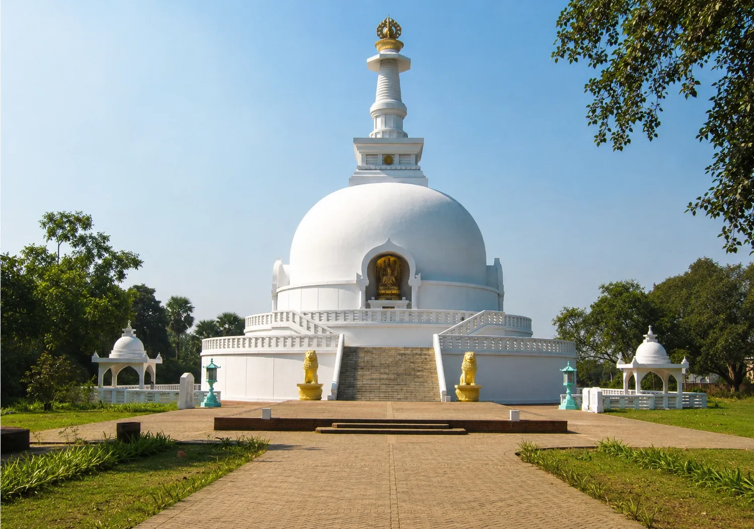 Ancient heritage site in Vaishali Bihar