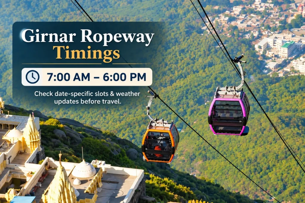 Girnar Ropeway timings
