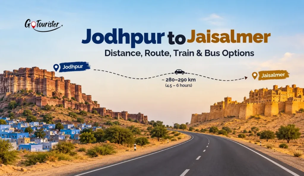 Jodhpur to Jaisalmer: Distance, Route, Train & Bus Options