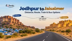 Jodhpur to Jaisalmer: Distance, Route, Train & Bus Options