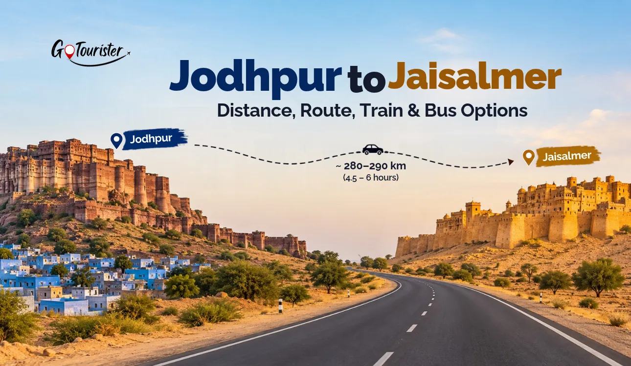 Jodhpur to Jaisalmer: Distance, Route, Train & Bus Options