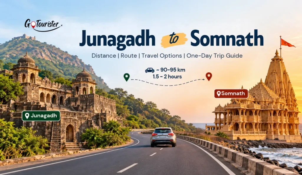 Junagadh to Somnath: Distance, Route, Travel Options & One-Day Trip Guide
