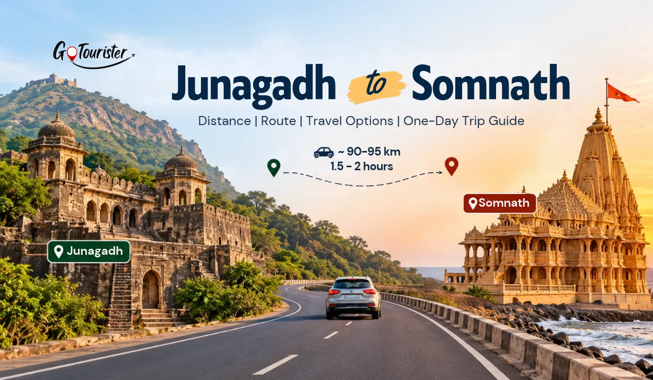 Junagadh to Somnath: Distance, Route, Travel Options & One-Day Trip Guide