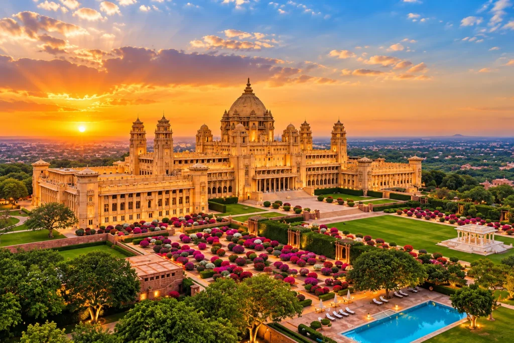 Umaid Bhawan Palace in Jodhpur Rajasthan